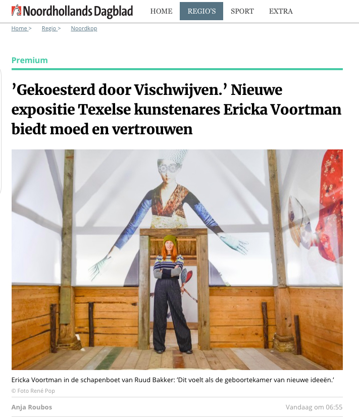 NHD sVISCHWIJVEN kunst texel