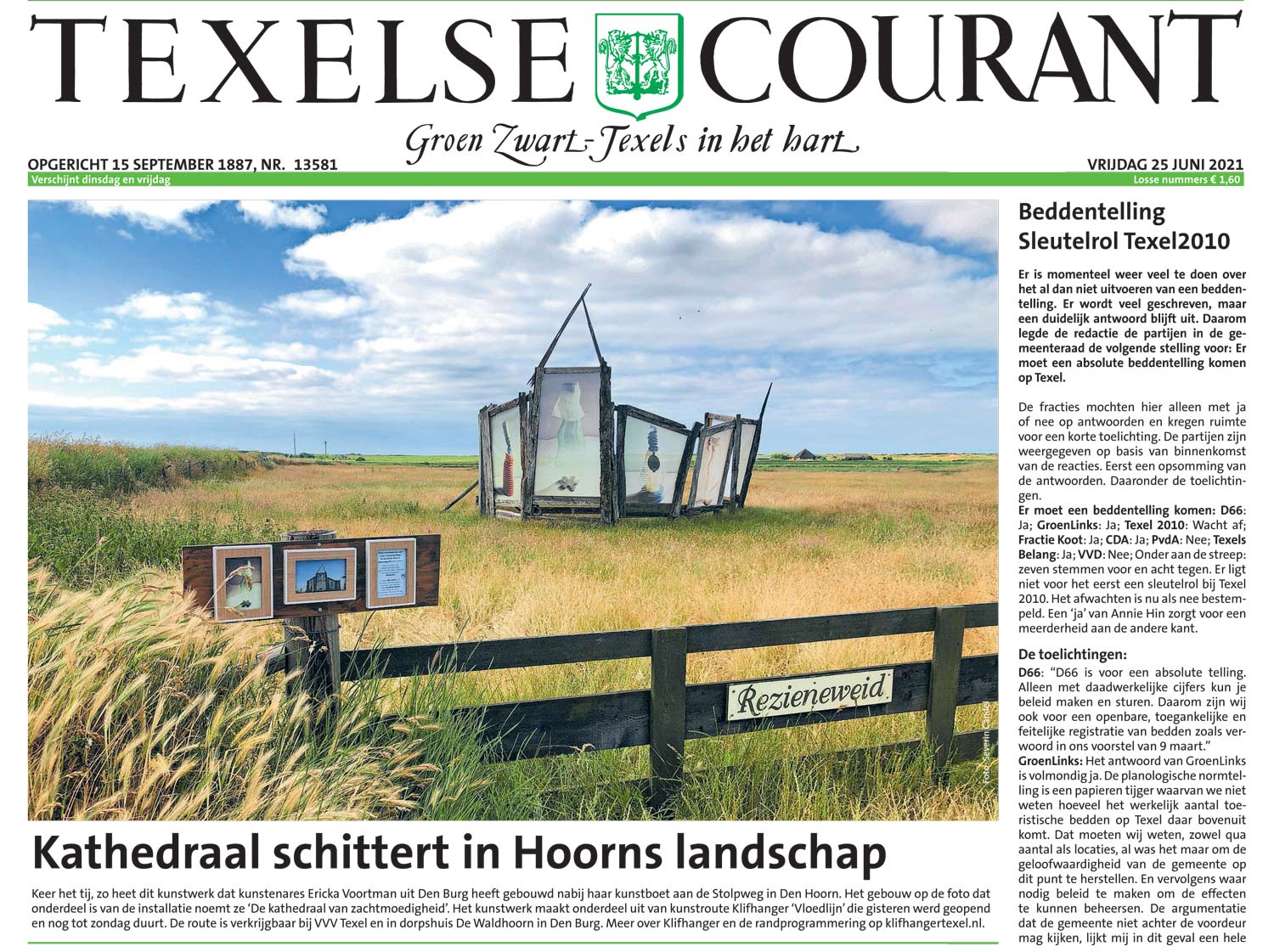 kathedraal van zachtmoedigheid texel kunst